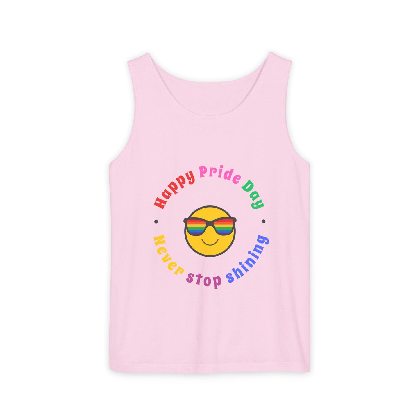 Never Stop Shining Tank β Pride, Smiles & Sunshine