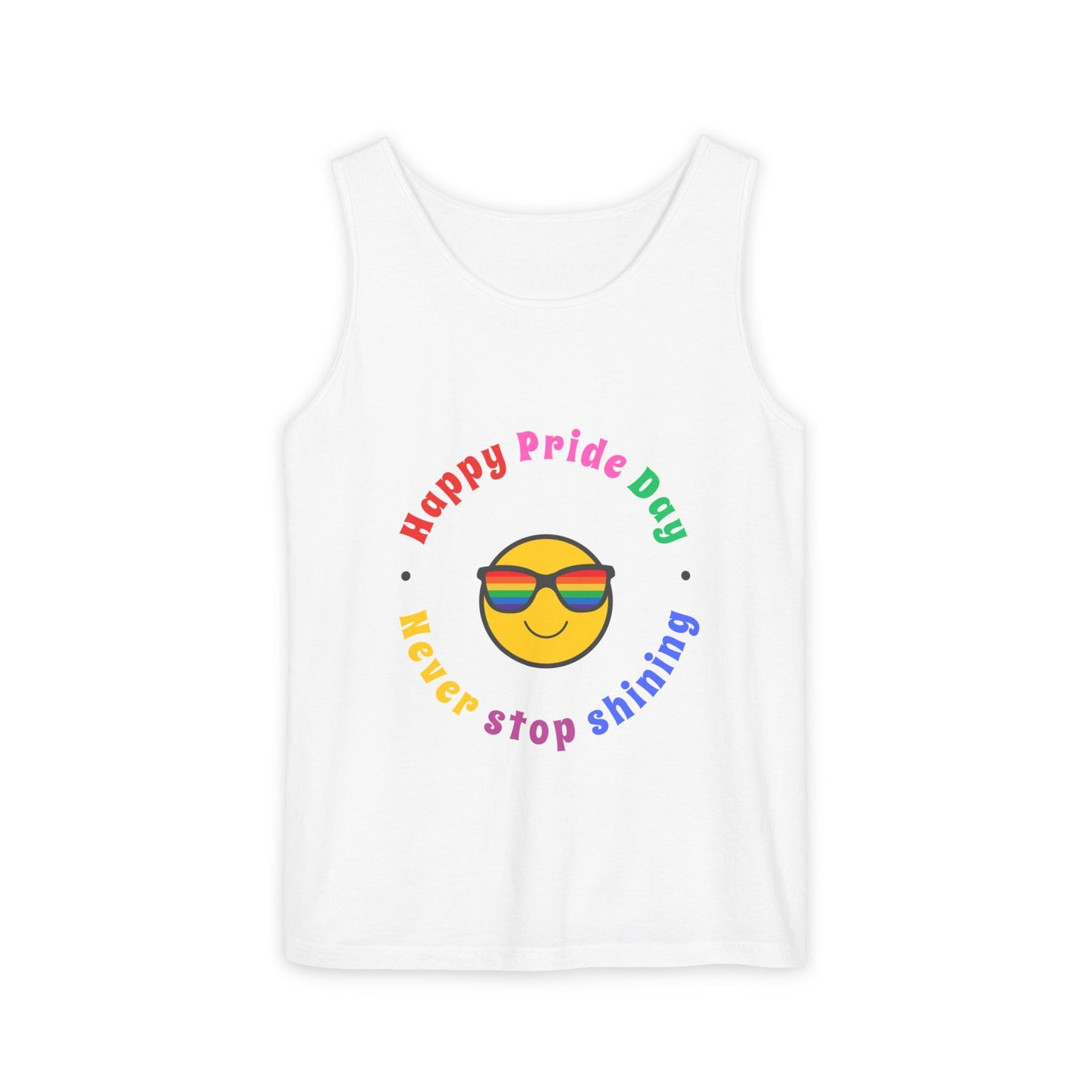 Never Stop Shining Tank β Pride, Smiles & Sunshine