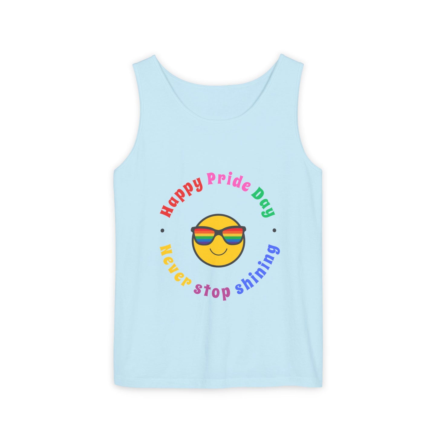 Never Stop Shining Tank β Pride, Smiles & Sunshine