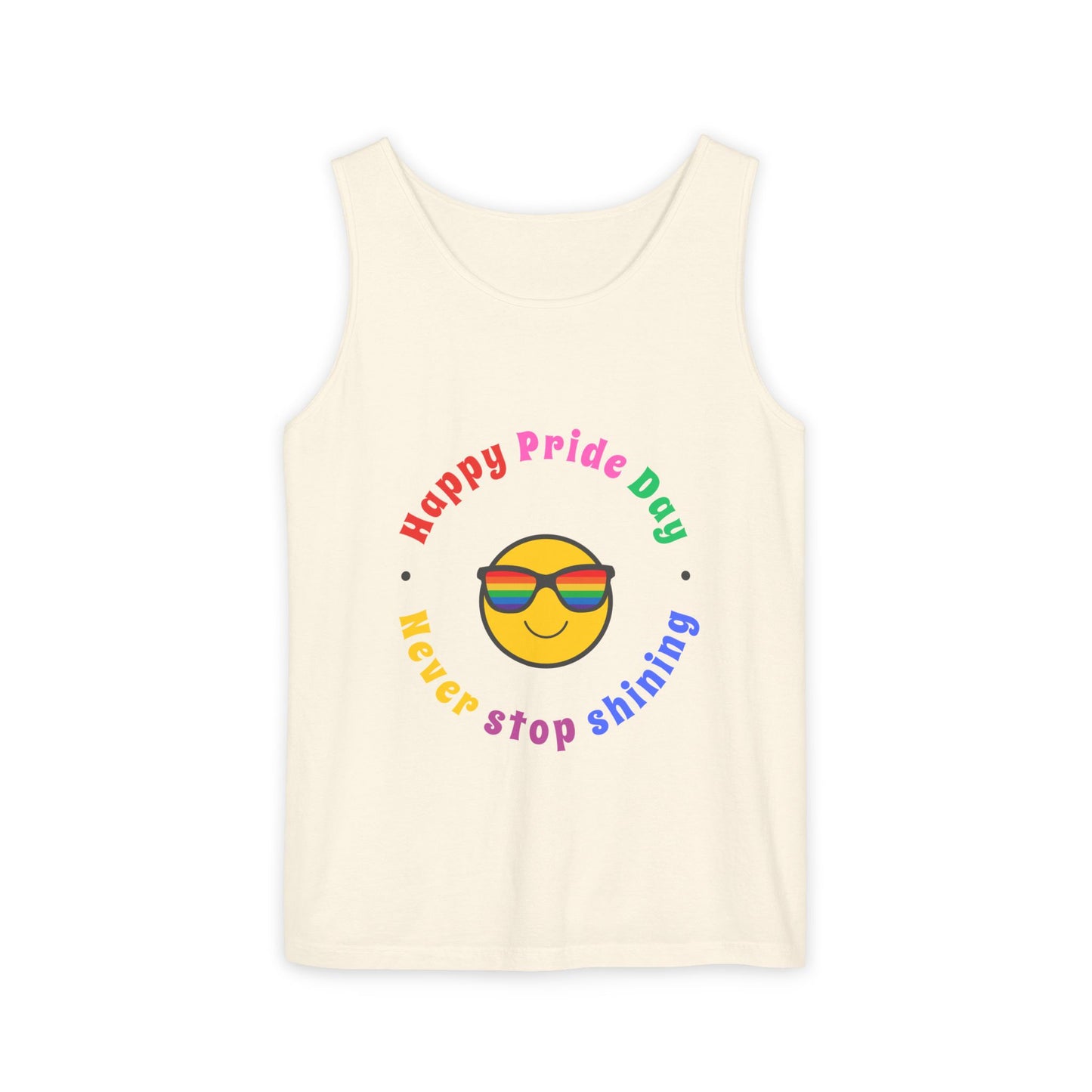 Never Stop Shining Tank β Pride, Smiles & Sunshine