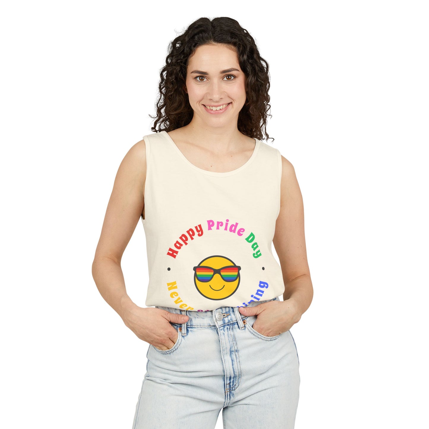 Never Stop Shining Tank β Pride, Smiles & Sunshine