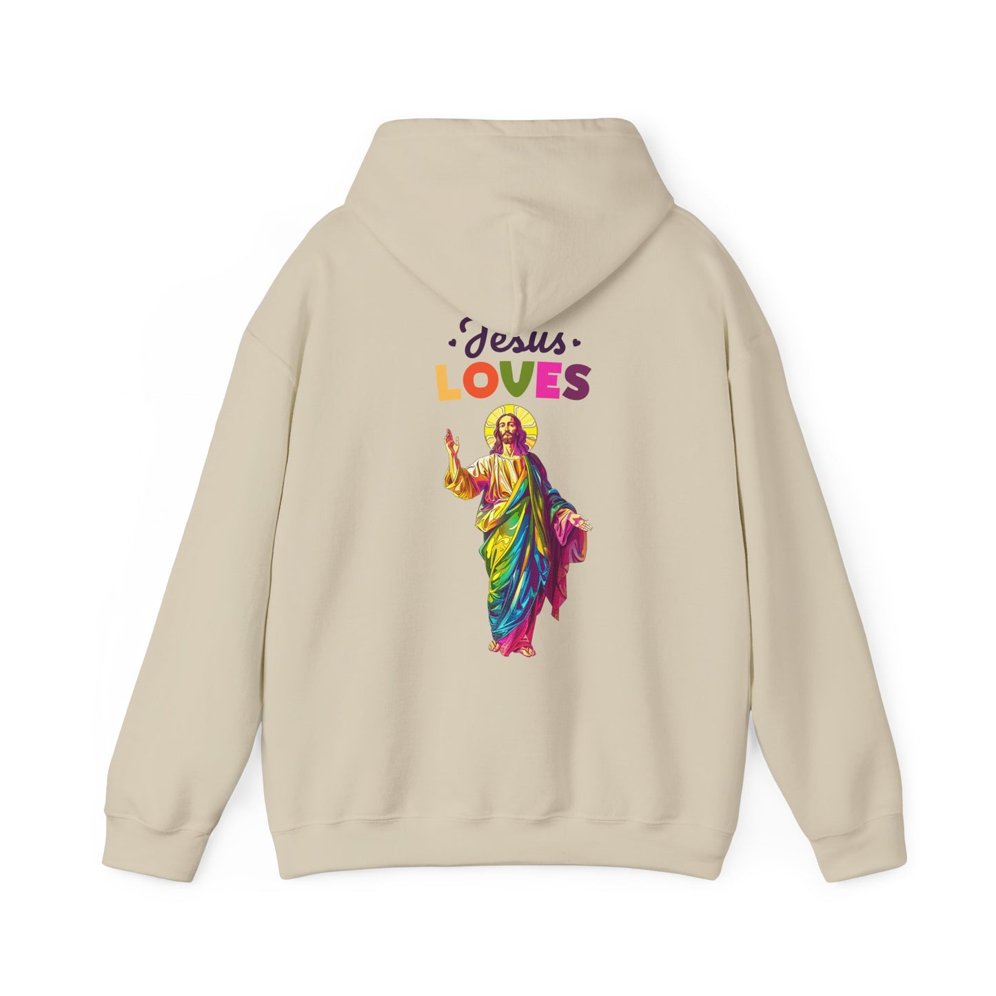 Jesus Loves Hoodie – Divine Love, Queer Edition