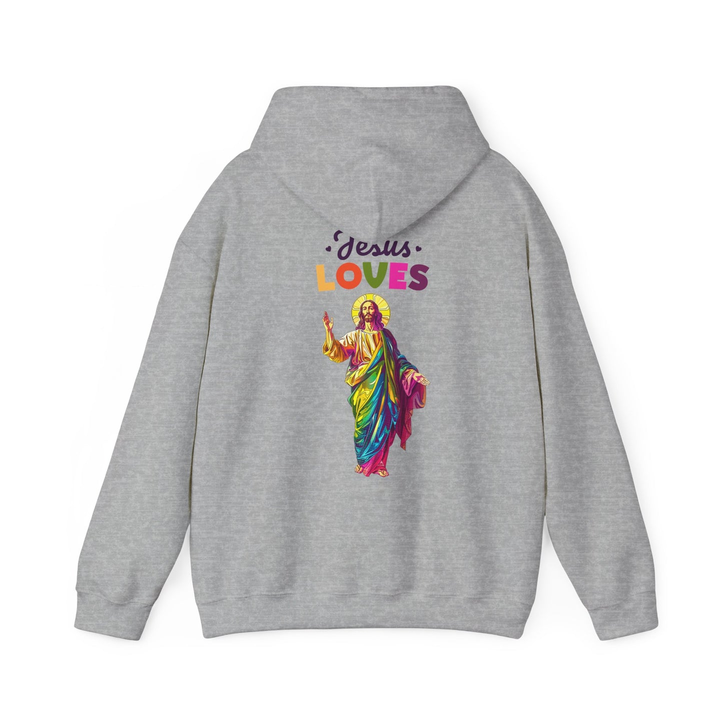 Jesus Loves Hoodie – Divine Love, Queer Edition