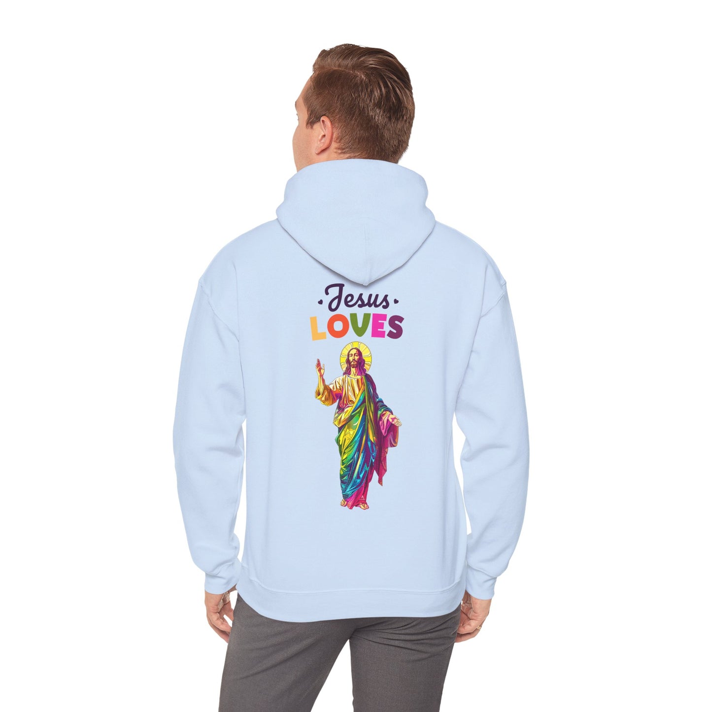 Jesus Loves Hoodie – Divine Love, Queer Edition