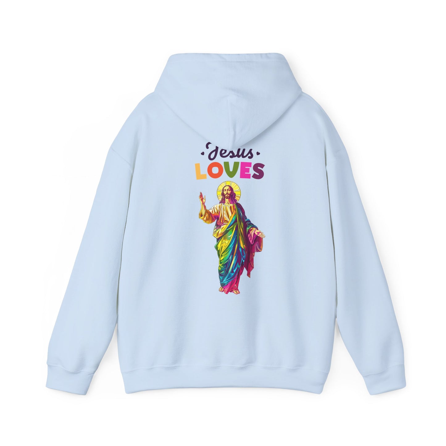 Jesus Loves Hoodie – Divine Love, Queer Edition