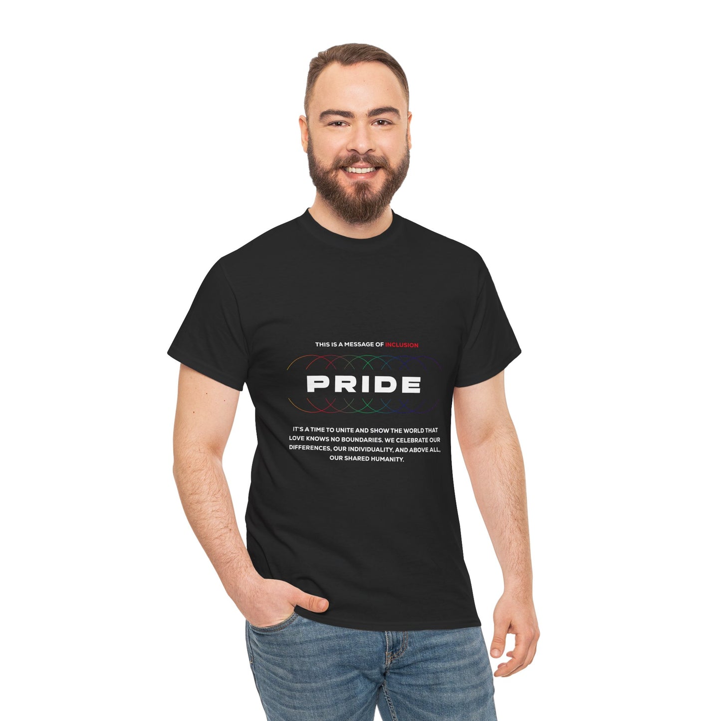 This Is a Message of PRIDE – Statement Tee