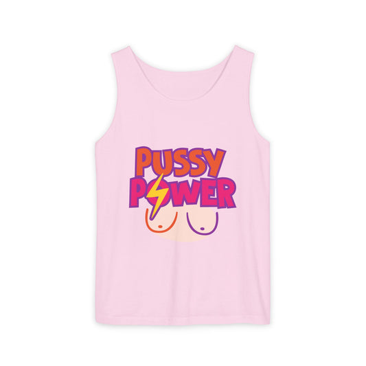 Pussy Power Tank – Nipples Optional, Power Mandatory